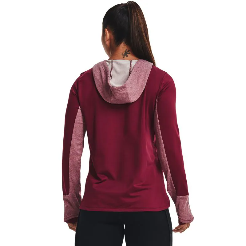 Under Armour Women's UA Cozy Hoodie League Red-3